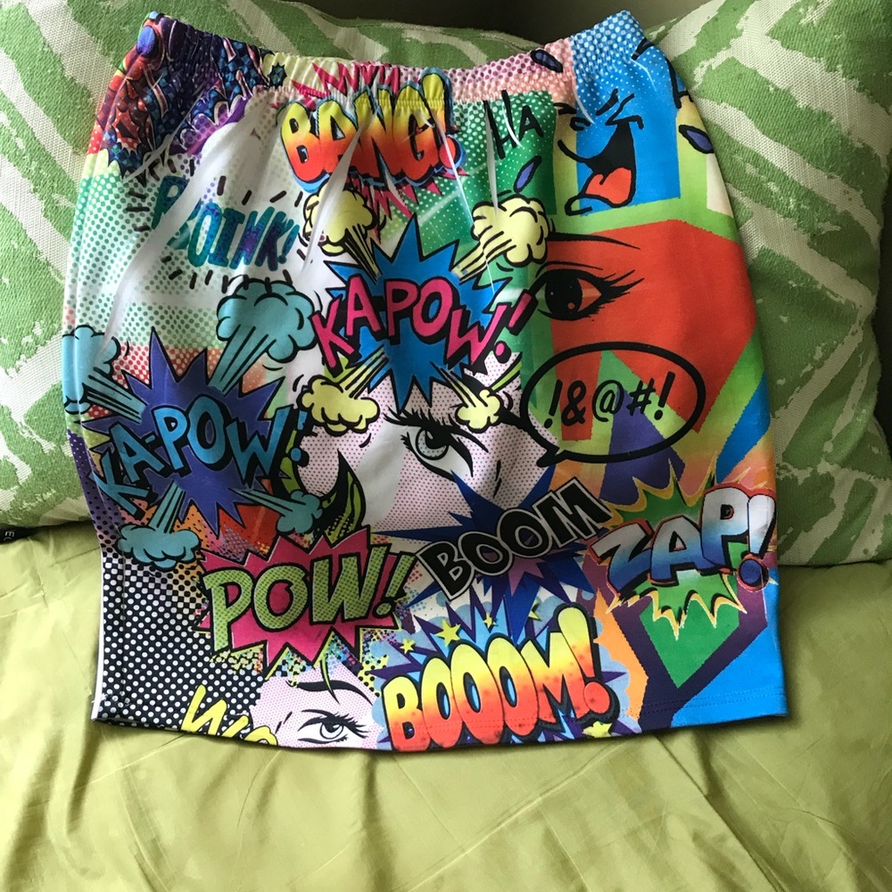 Pop art skirt